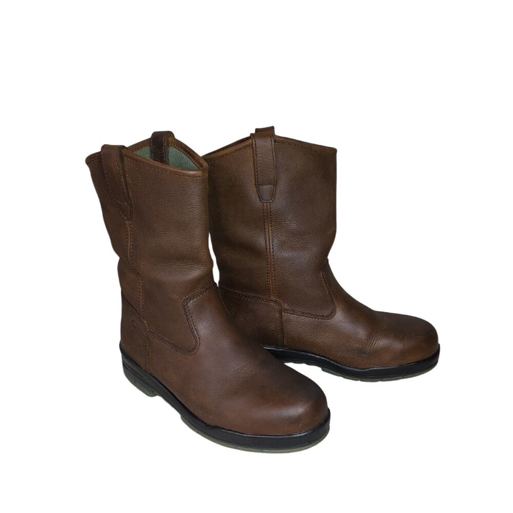 Wolverine DuraShocks Insulated Waterproof Wellington Work Steel Toe Boots Mens 8